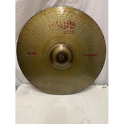 Paiste Used Paiste Rude 3000 19' Crash/ride Cymbal