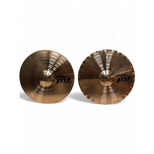 Paiste Used Paiste pst5 sound edge hi hats Cymbal 33