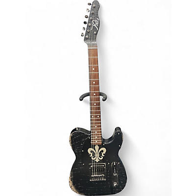 Used Palir Guitars gator Black Solid Body Electric Guitar