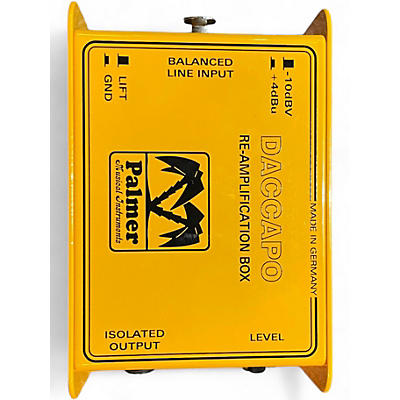 Used Palmer Daccapo Re-Amplification Direct Box
