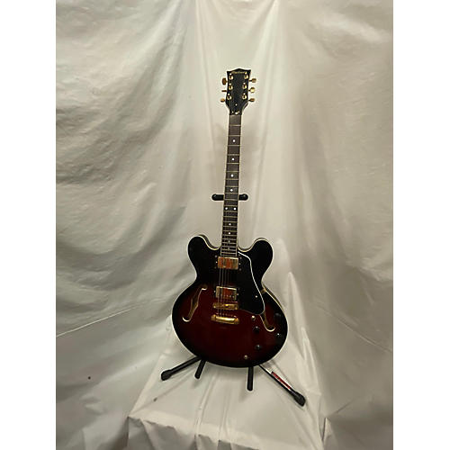 Palmer Used Palmer PHBGS Red Hollow Body Electric Guitar Red