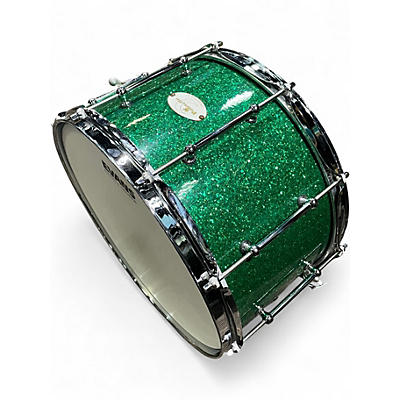 Used Palmetto 14X8 SNARE MAPLE GREEN SPARKLE Drum