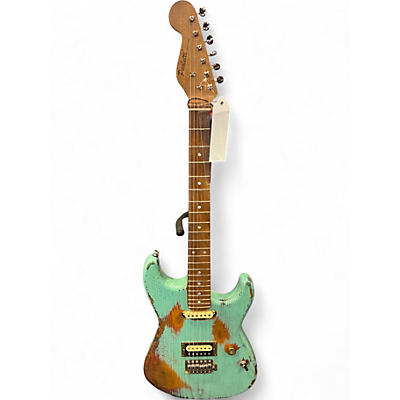 Used Paoletti Stratospheric Loft  Surf Green Solid Body Electric Guitar