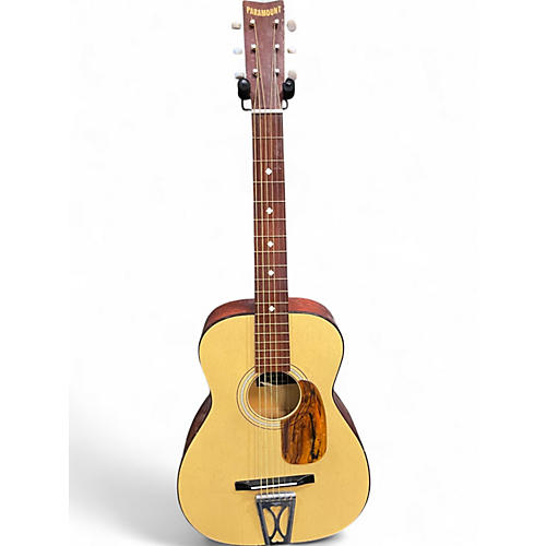 Used Paramount PA610 Paramount natural Acoustic Guitar natural