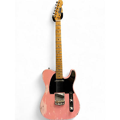 Used Pardo Telecaster Shell Pink Solid Body Electric Guitar