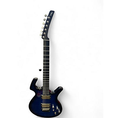 Used Parker Guitars Nitefly USA Blue Burst Solid Body Electric Guitar