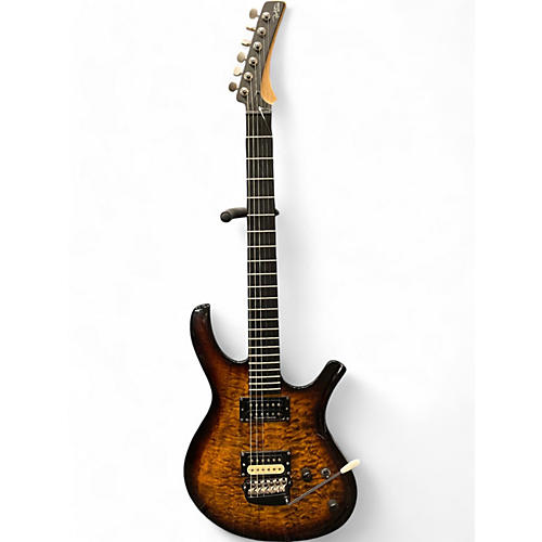 Parker Guitars Used Parker Guitars PDF100 Quilt Vintage Sunburst Solid Body Electric Guitar Quilt Vintage Sunburst