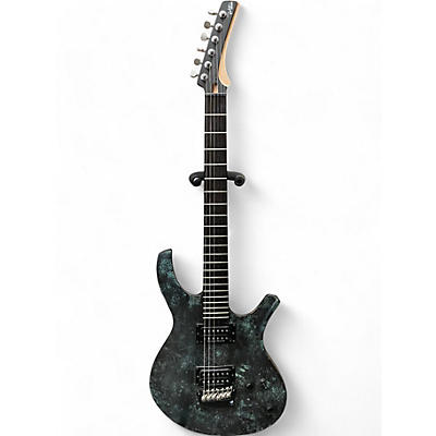 Used Parker Guitars PDF30 TRANS BLACK/GREEN Solid Body Electric Guitar