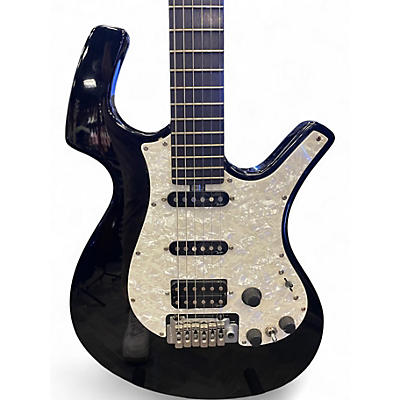 Used Parker Guitars p38 Black Solid Body Electric Guitar