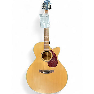 Used Parkwood PW370M Natural Acoustic Electric Guitar