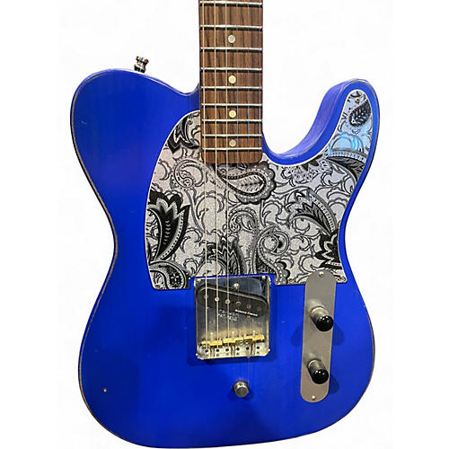 Used Partscaster  B BENDER TELECASTER RELIC BLUE Solid Body Electric Guitar RELIC BLUE