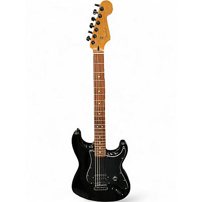 Used Partscaster Stratocaster Black Solid Body Electric Guitar