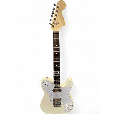 Used Partscaster TELECASTER W/ 920D '72 DELUXE LOADED PICKGUARD WHITE Solid Body Electric Guitar