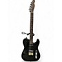 Used Partscaster t-type Black Solid Body Electric Guitar Black