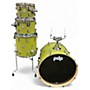 Used Pdp 4 Piece Concept Series Maple 4pc Fusion Shell Pack Satin Oli SATIN OLIVE Drum Kit SATIN OLIVE