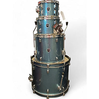 Pdp Used Pdp 4 Piece encore Metallic Blue Drum Kit