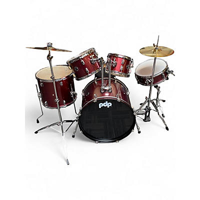 Used Pdp 5 Piece ENCORE RED Drum Kit