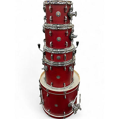 Used Pdp 5 Piece Spectrum Series Cherry Stain Drum Kit