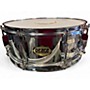 Used Peace 14in Steel Snare Chrome Drum Chrome 33