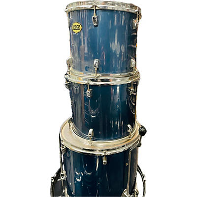 Peace Used Peace 4 piece 4 Piece Drumset Blue Drum Kit