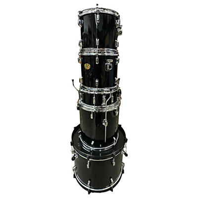 Peace Used Peace 5 Piece 5-piece kit Black Drum Kit