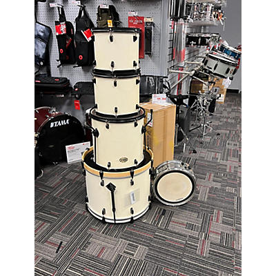 Peace Used Peace 5 piece 5 Piece Drum Shells White Drum Kit