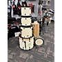 Used Peace Used Peace 5 piece 5 Piece Drum Shells White Drum Kit White