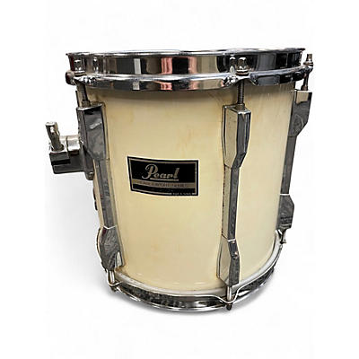 Used Pearl 10X10 Export Series Mounted  Tom Antique White Drum