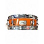 Used Pearl 10X4 Power Piccolo Snare Orange Drum Orange 170