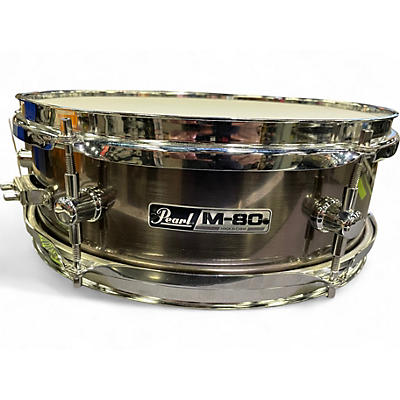 Used Pearl 12X4 M80 Brushed Pewter Drum