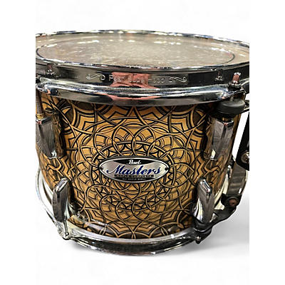 Used Pearl 12X7.5 MASTERS MAPLE COMPLETE NATURAL WITH GRAPHIC Drum