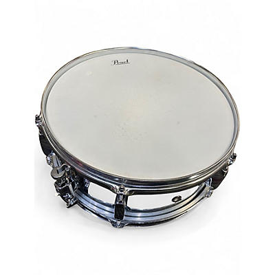 Used Pearl 12in STEEL SHELL Metallic Silver Drum