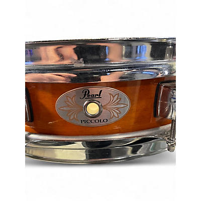 Used Pearl 13X3 Piccolo Orange Drum