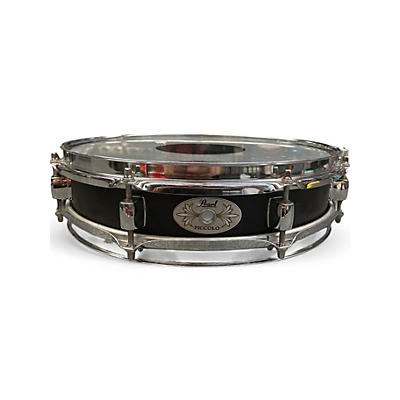 Used Pearl 13X3 Power Piccolo Snare Black Drum