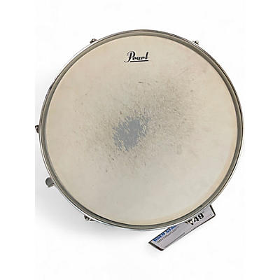 Used Pearl 13X4.5 Steel Snare Chrome Drum