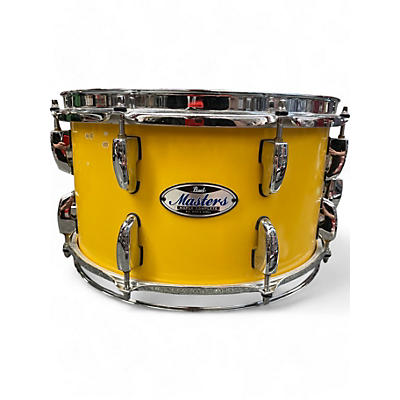 Pearl Used Pearl 13X7 Masters Studio Snare Yellow Drum