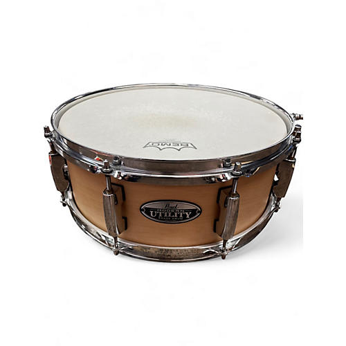 Used Pearl 13in MODERN UTILITY SNARE DRUM Natural Drum Natural 31