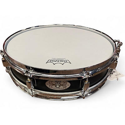 Used Pearl 13in PICCOLO SNARE BLACK Drum