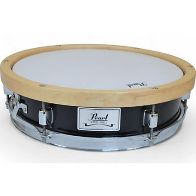 Pearl Used Pearl 13in STEEL SHELL  BLACK Drum