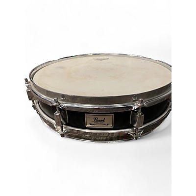 Pearl Used Pearl 13in Steel Shell Piccolo Snare  Black Drum