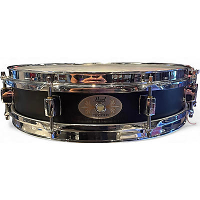 Used Pearl 13in piccolo steel Black Drum
