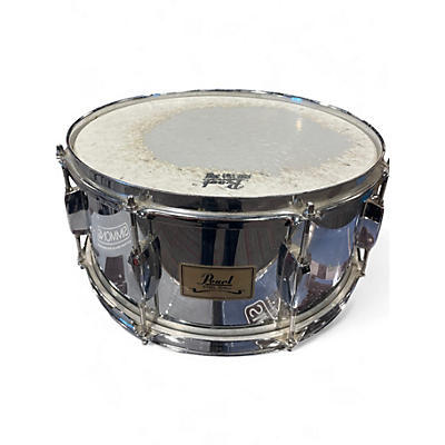Used Pearl 14.25in Steel Shell Chrome Drum