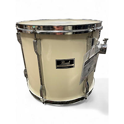 Used Pearl 14X12 Export Series Mounted  Tom Antique White Drum