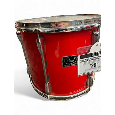 Used Pearl 14X12 Export Series Mounted  Tom Red Drum