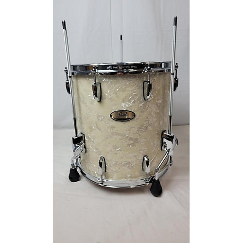 Pearl Used Pearl 14X14 Session Studio Select Drum Nicotine White Marine Pearl Nicotine White Marine Pearl 97