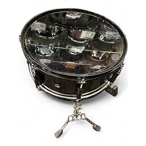 Used Pearl 14X4.5 Sensitone Snare Black Drum Black 209