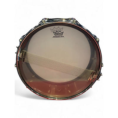 Used Pearl 14X5 Chad Smith Snare Black Chrome Drum