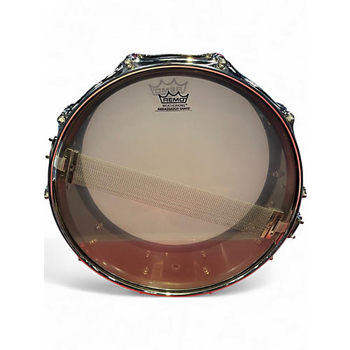 Used Pearl 14X5 Chad Smith Snare Black Chrome Drum Black Chrome 210