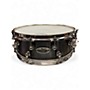 Used Pearl 14X5 DENNIS CHAMBERS SIGNATURE SERIES SNARE Gunmetal Gray Drum Gunmetal Gray 210