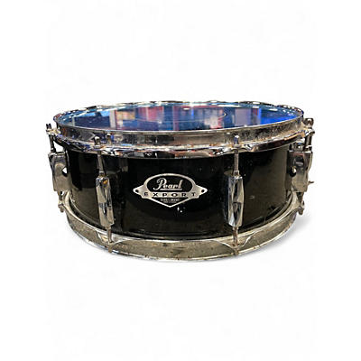 Used Pearl 14X5 Export SNARE Black Drum